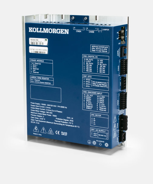 Kollmorgen introduces the P80360 stepper drive with closed-loop position control 